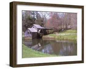 Mabry Mill, Blue Ridge Parkway, Virginia, USA-Lynn Seldon-Framed Photographic Print