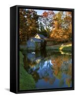 Mabry Mill, Blue Ridge Parkway, Virginia, USA-Charles Gurche-Framed Stretched Canvas