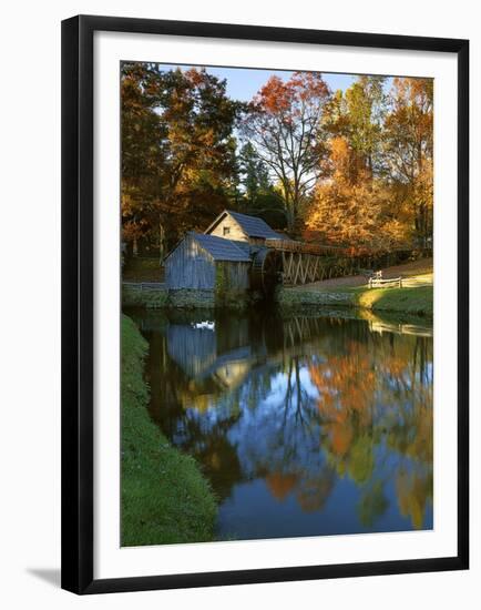 Mabry Mill, Blue Ridge Parkway, Virginia, USA-Charles Gurche-Framed Premium Photographic Print