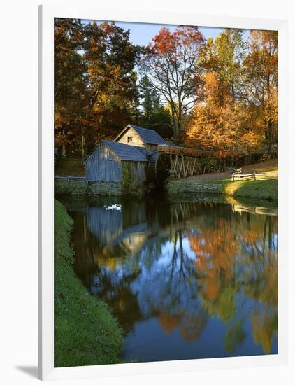 Mabry Mill, Blue Ridge Parkway, Virginia, USA-Charles Gurche-Framed Photographic Print