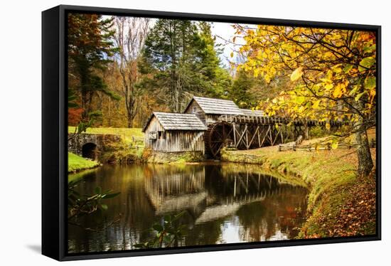 Mabry Mill I-Alan Hausenflock-Framed Stretched Canvas