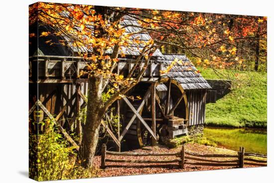 Mabry Mill IV-Alan Hausenflock-Stretched Canvas