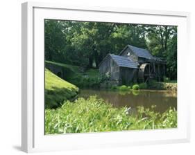 Mabry Mill, Restored and Working, Blue Ridge Parkway, South Appalachian Mountains, Virginia, USA-Robert Francis-Framed Photographic Print