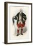 Mac Intoch , from the Clans of the Scottish Highlands, Pub.1845 (Colour Litho)-Robert Ronald McIan-Framed Giclee Print