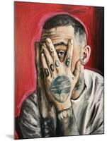 Mac Miller, C.2020 (Acrylic on Canvas)-Blake Munch-Mounted Giclee Print