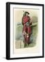 Macalister , from the Clans of the Scottish Highlands, Pub.1845 (Colour Litho)-Robert Ronald McIan-Framed Giclee Print