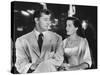 Macao, from Left, Robert Mitchum, Jane Russell, 1952-null-Stretched Canvas