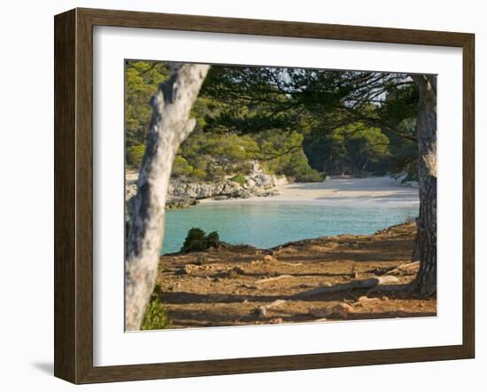 Macarella Beach, Menorca, Balearic Islands, Spain, Mediterranean, Europe-Marco Cristofori-Framed Photographic Print