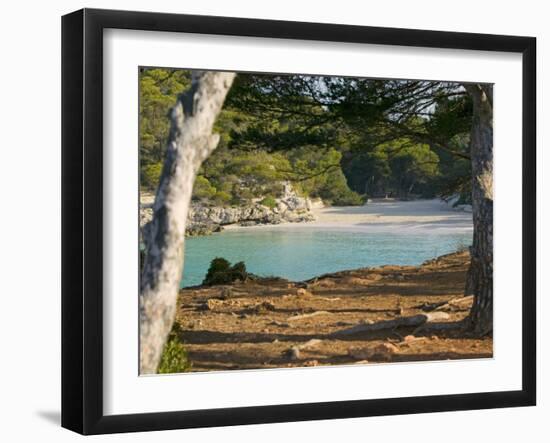 Macarella Beach, Menorca, Balearic Islands, Spain, Mediterranean, Europe-Marco Cristofori-Framed Photographic Print