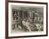 Macaroni Makers at Naples-Godefroy Durand-Framed Giclee Print