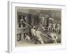 Macaroni Makers at Naples-Godefroy Durand-Framed Giclee Print