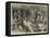 Macaroni Makers at Naples-Godefroy Durand-Framed Stretched Canvas