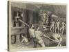 Macaroni Makers at Naples-Godefroy Durand-Stretched Canvas