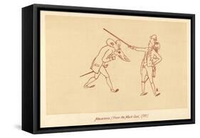 Macaronis 1789-John Ashton-Framed Stretched Canvas