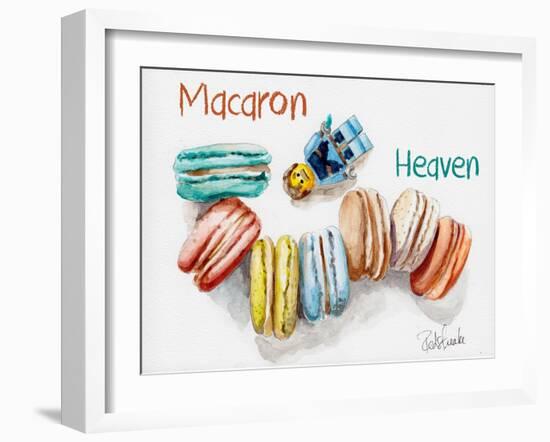 Macaroon Haven 2-Jennifer Redstreake Geary-Framed Art Print