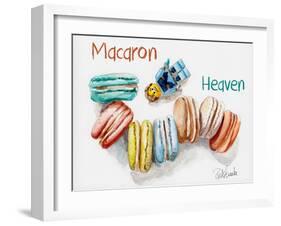 Macaroon Haven 2-Jennifer Redstreake Geary-Framed Art Print