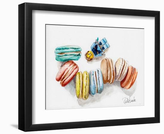 Macaroon Haven-Jennifer Redstreake Geary-Framed Art Print