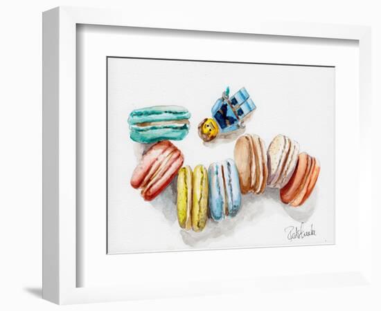 Macaroon Haven-Jennifer Redstreake Geary-Framed Art Print