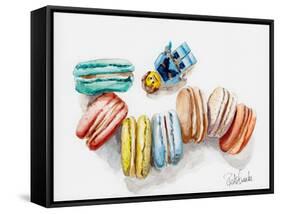 Macaroon Haven-Jennifer Redstreake Geary-Framed Stretched Canvas