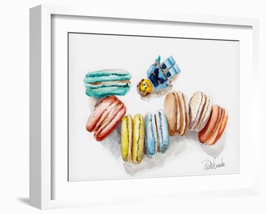 Macaroon Haven-Jennifer Redstreake Geary-Framed Art Print