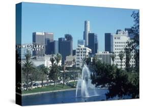 Macarthur Pk, La California-Mark Gibson-Stretched Canvas