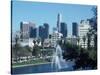 Macarthur Pk, La California-Mark Gibson-Stretched Canvas