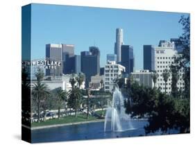 Macarthur Pk, La California-Mark Gibson-Stretched Canvas