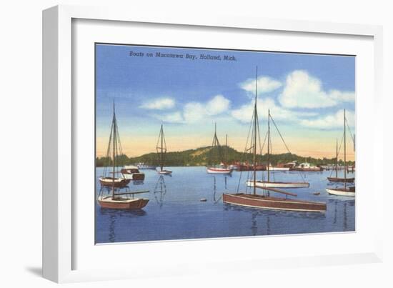 Macatawa Bay, Holland, Michigan-null-Framed Art Print