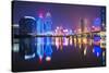 Macau, China Skyline at the High Rise Casino Resorts.-SeanPavonePhoto-Stretched Canvas