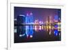 Macau, China Skyline at the High Rise Casino Resorts.-SeanPavonePhoto-Framed Photographic Print