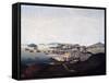 Macau City and Port, Former Portuguese Colony, 19th Century-null-Framed Stretched Canvas