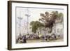 Macau Facade Great Temple-Thomas Allom-Framed Art Print