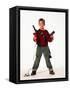 MACAULAY CULKIN. "HOME ALONE" [1990], directed by CHRIS COLUMBUS.-null-Framed Stretched Canvas