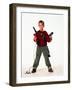 MACAULAY CULKIN. "HOME ALONE" [1990], directed by CHRIS COLUMBUS.-null-Framed Photographic Print