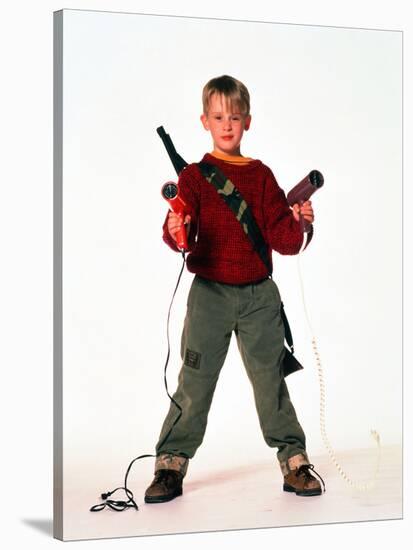 MACAULAY CULKIN. "HOME ALONE" [1990], directed by CHRIS COLUMBUS.-null-Stretched Canvas