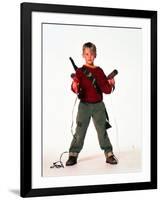 MACAULAY CULKIN. "HOME ALONE" [1990], directed by CHRIS COLUMBUS.-null-Framed Photographic Print