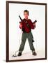 MACAULAY CULKIN. "HOME ALONE" [1990], directed by CHRIS COLUMBUS.-null-Framed Photographic Print