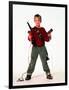 MACAULAY CULKIN. "HOME ALONE" [1990], directed by CHRIS COLUMBUS.-null-Framed Photographic Print