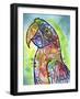 Macaw-Dean Russo-Framed Giclee Print