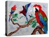 Macaws, 2006-Maylee Christie-Stretched Canvas