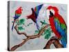 Macaws, 2006-Maylee Christie-Stretched Canvas
