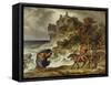 Macbeth and the Three Witches, 1829-30-Joseph Anton Koch-Framed Stretched Canvas