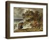 Macbeth and the Three Witches, 1829-30-Joseph Anton Koch-Framed Giclee Print