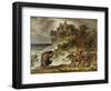 Macbeth and the Three Witches, 1829-30-Joseph Anton Koch-Framed Giclee Print