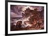 Macbeth and the Witches, 1835-Joseph Anton Kock-Framed Giclee Print