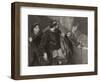 Macbeth, He Alone Sees Banquo's Ghost at the Banquet-M. Adamo-Framed Photographic Print