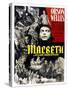 Macbeth, Jeanette Nolan, Orson Welles, Italian Poster Art, 1948-null-Stretched Canvas