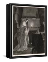 Macbeth, Lady Macbeth Sleep Walking-M. Adamo-Framed Stretched Canvas