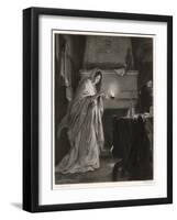 Macbeth, Lady Macbeth Sleep Walking-M. Adamo-Framed Art Print