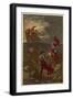 Macbeth, The Meeting with the Witches on the Heath-Joseph Kronheim-Framed Art Print